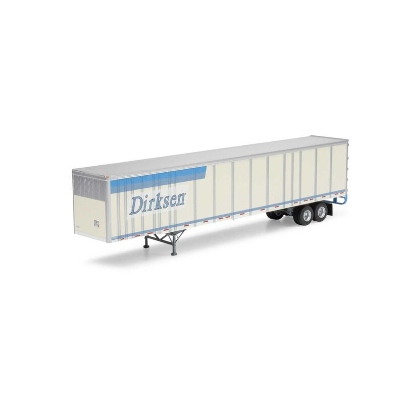 Athearn HO 53' Wabash Plate Trailer, Dirksen #57040