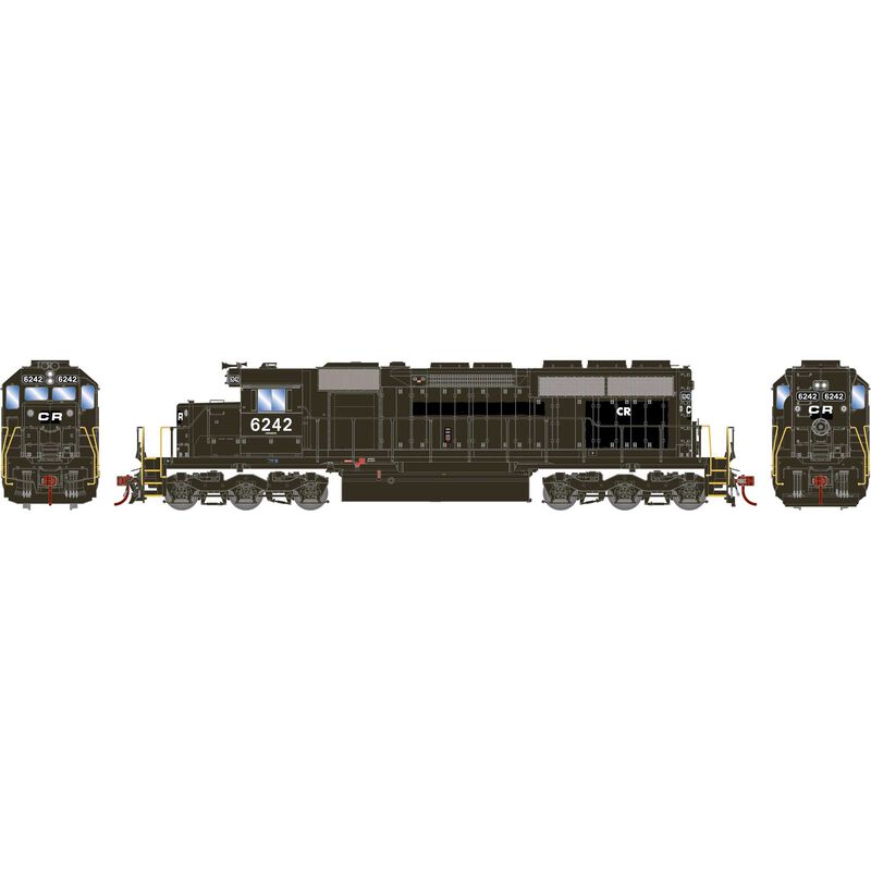 Athearn HO SD40, CR/PC Patched #6242
