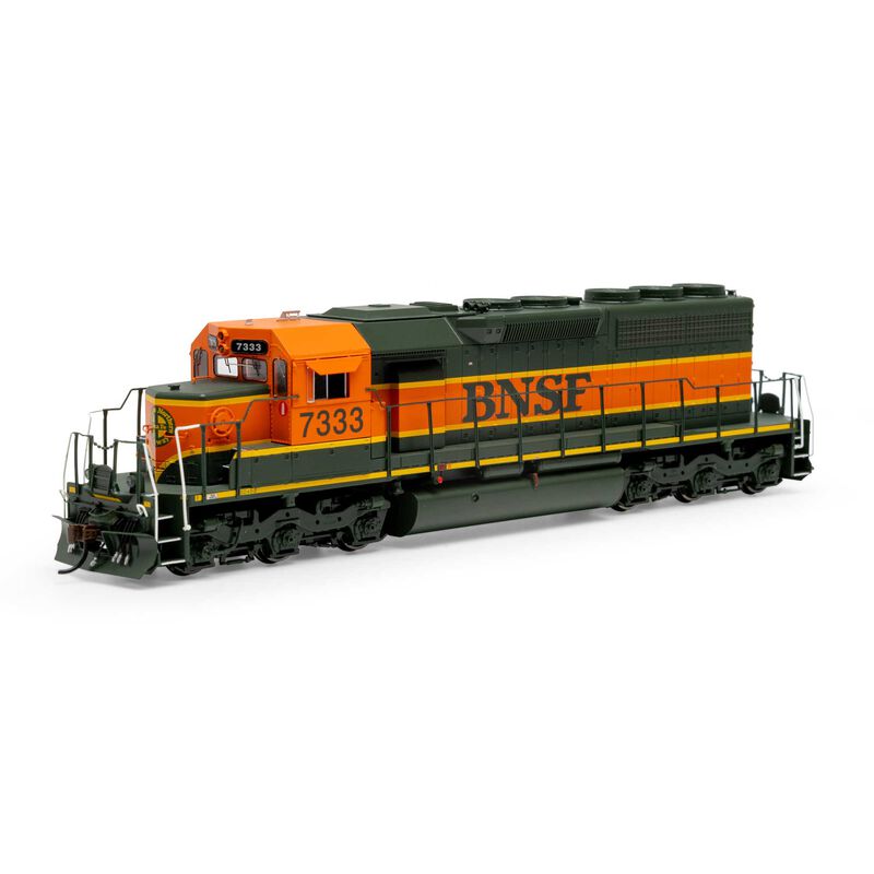 Athearn HO SD40-2 w/DCC & Sound, BNSF/Rebuilt #7333