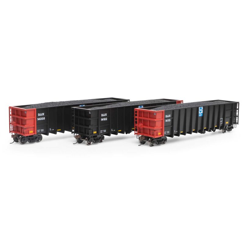 Athearn HO RTR Thrall High Side Gondola w/Load, DJJX #3(3) - ATH7474