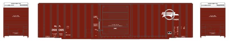 Athearn HO RTR 60' ICC Hi-Cube Box, MP #269095 - ATH75024