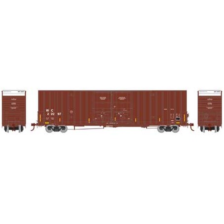 Athearn HO RTR 60' Gunderson DD Hi-Cube Box, WC #22368 - ATH75148