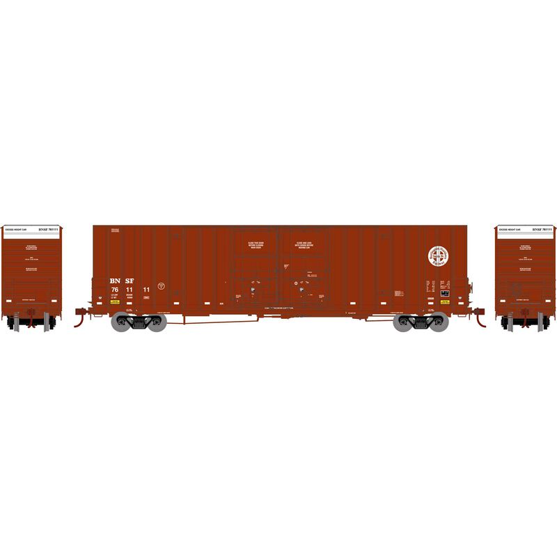 Athearn HO 60' Gunderson Box, BNSF #761111
