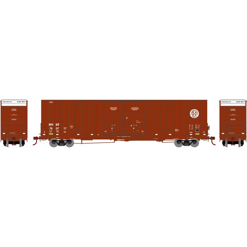 Athearn HO 60' Gunderson Box, BNSF #760717