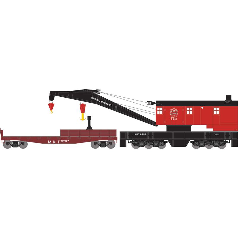 Athearn HO 200T Crane / Tender, MKT #X-256 / X2317
