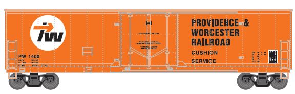 Athearn HO RTR 50' Youngstown PD Box, P&W #1420 - ATH76122