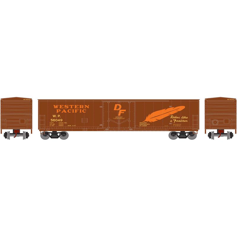 Athearn HO RTR 50' Youngstown PD Box, WP/Feather #56049 - ATH76134