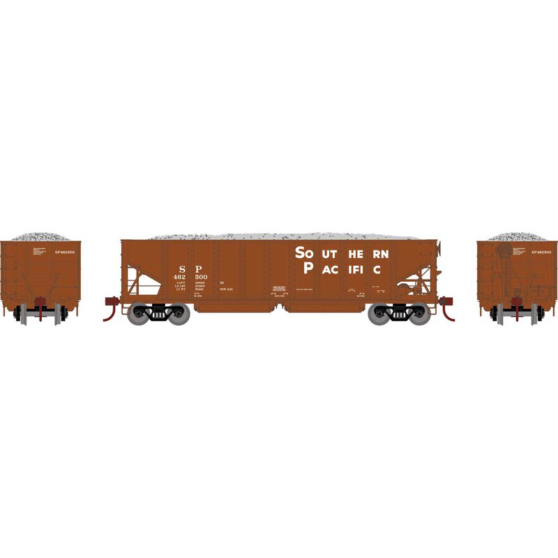 HO 40' Ribbed 3-Bay Ballast Hopper, SP #462500