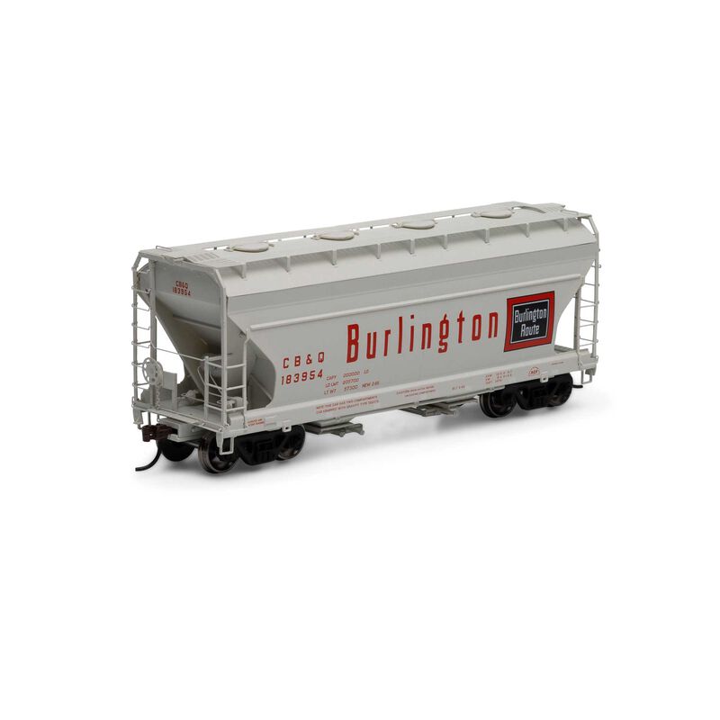 Athearn - HO ACF 2970 Covered Hopper, CB&Q #183954 - ATH81063