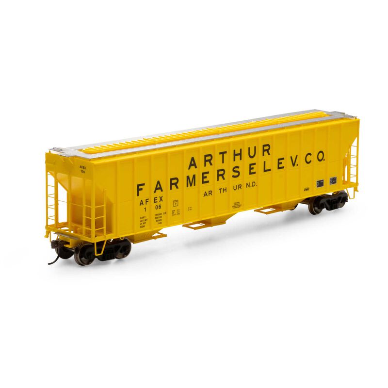 Athearn HO RTR FMC 4700 Covered Hopper, AFEX #106 - ATH81577