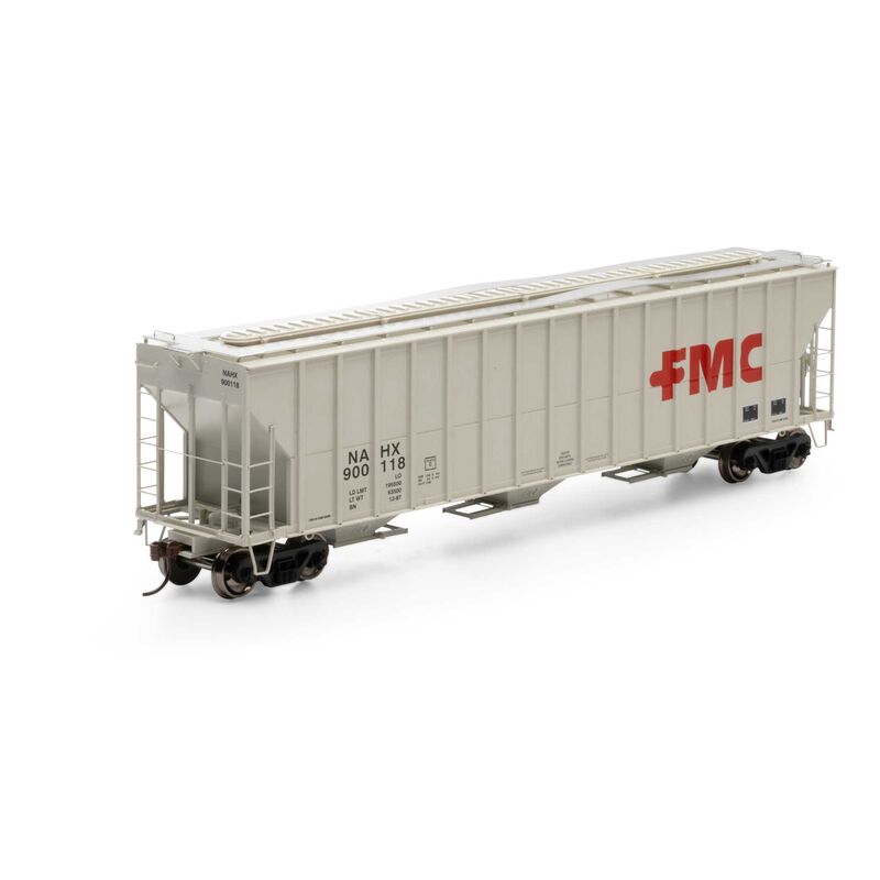 Athearn HO RTR FMC 4700 Covered Hopper, NAHX #900118 - ATH81581