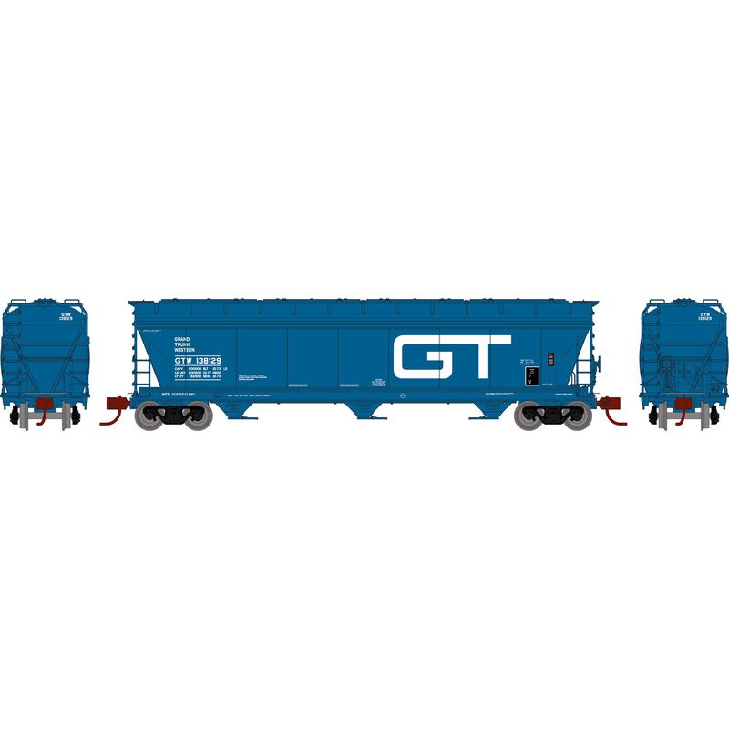 Athearn N ACF 4600 3-Bay CF Hopper, GTW #138129 - ATH8485