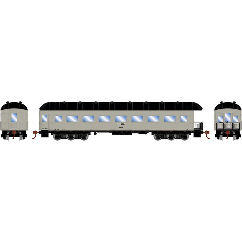 Athearn HO RTR Arch Roof Observation, MOW #111992