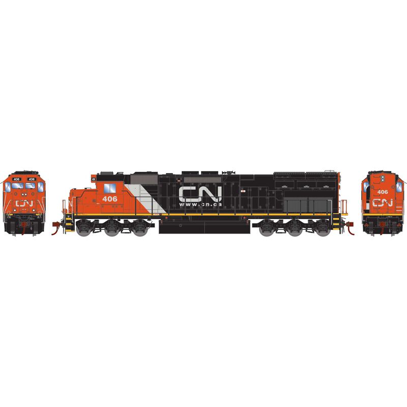 HO SD45T-2, Canadian National #406