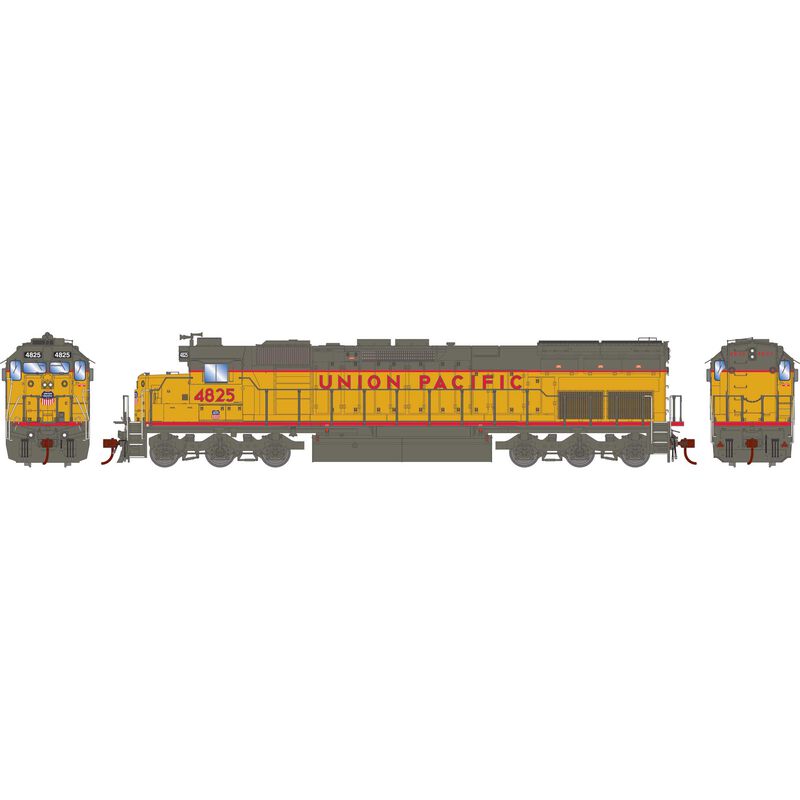 Athearn HO SD45T-2 w/DCC & Sound, Union Pacific #4825