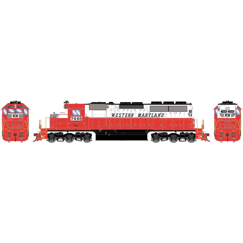 HO SD40 w/DCC & Sound, Western Maryland #7448