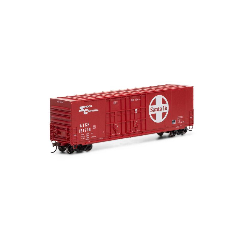 Athearn - HO High-Cube DD Plug Box, SF #151718 - ATH88196