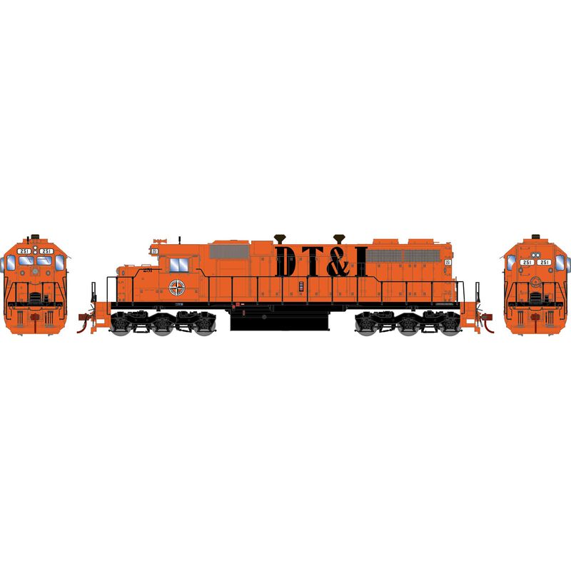 HO RTR SD38 w/DCC & Sound, DT&I #251