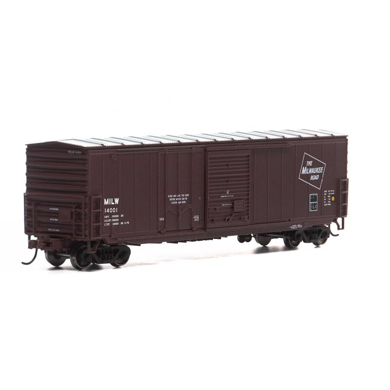 Athearn HO RTR 50' Combo Door Box, MILW #14001 - ATH89337