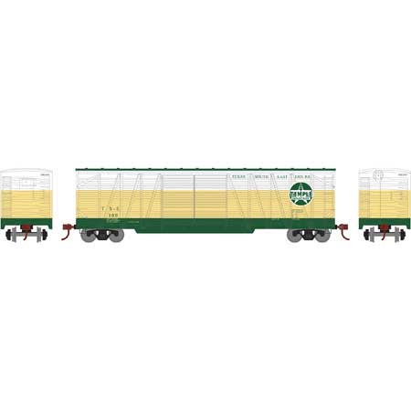 Athearn HO RTR 50' Single Sheathed Box, TS&E #107 - ATH90093