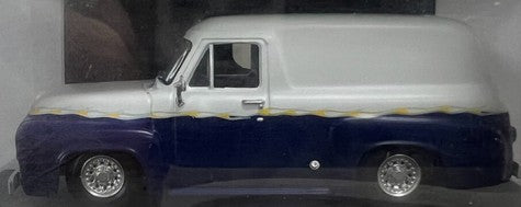 Athearn 1/50 DC 1955 Ford F-100 Panel Truck, Gray/Blue - ATH90272