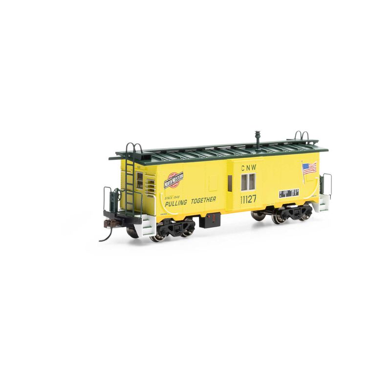 Athearn HO Bay Window Caboose, C&NW #11127