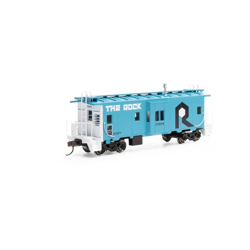Athearn HO Bay Window Caboose, ROCK #17204
