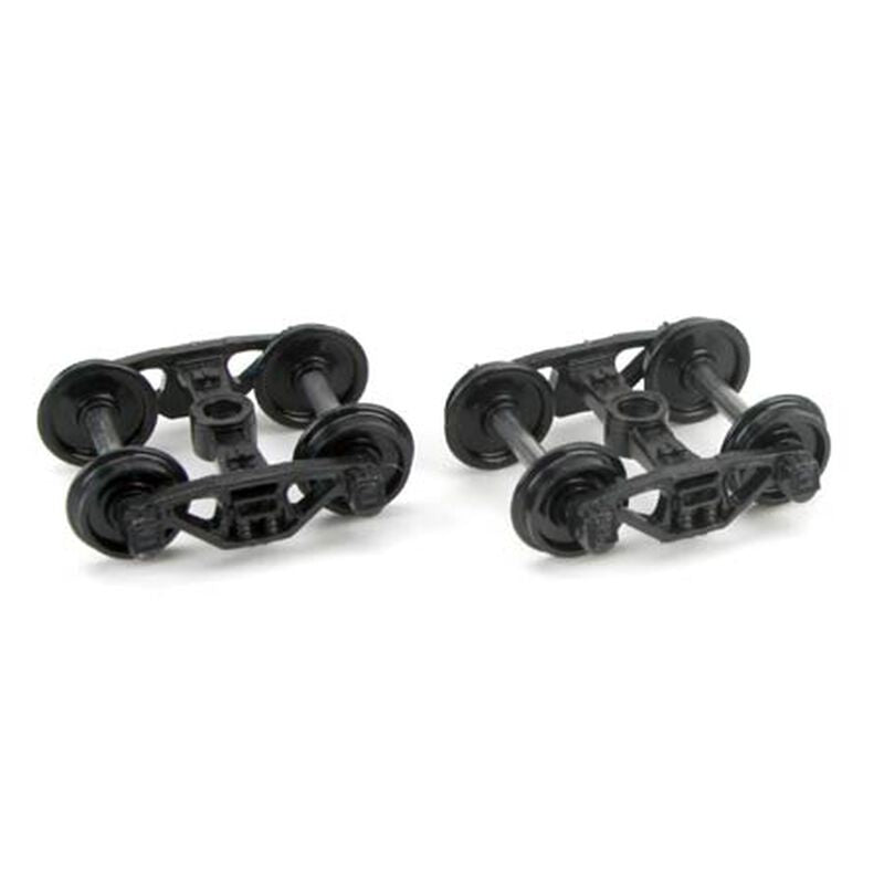 Athearn HO Truck, Bettendorf. 33" Metal Wheels (2) - ATH90400