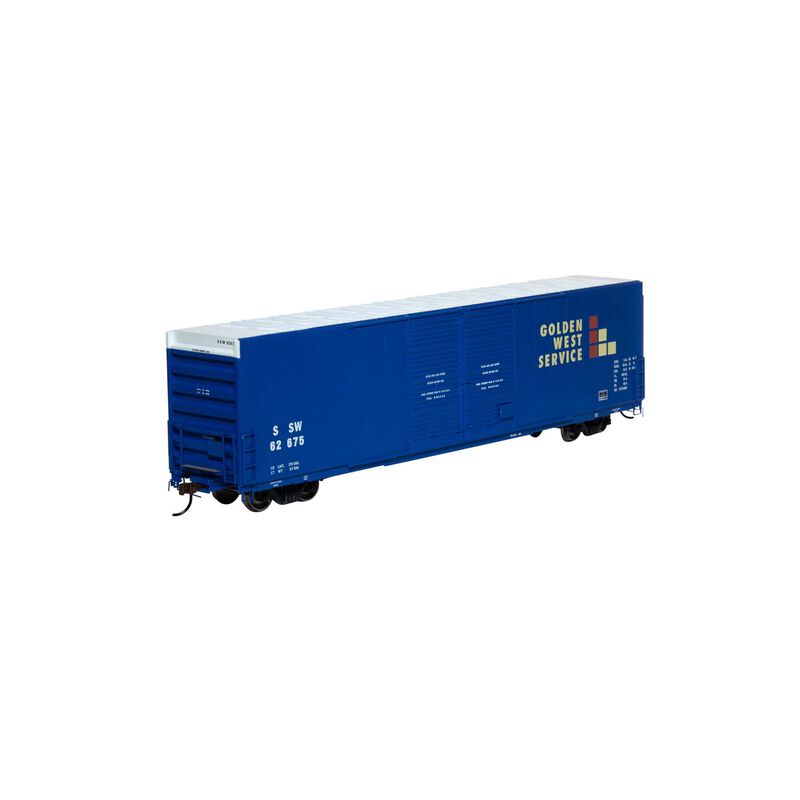 Athearn HO RTR FMC 60' DD/SS Hi-Cube Box, SSW/GWS #62675 - ATH90519