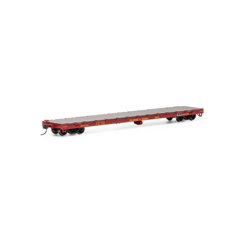 Athearn HO RTR 60' Flat, D&H #16141 - ATH92686