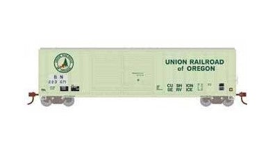 Athearn HO RTR 50' FMC Offset DD Box, BN/UofO #223671 - ATH98506