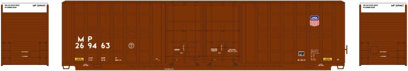 Athearn HO RTR 60' Berwick Hi-Cube Box, UP/Ex-MP #269463 - ATH96397