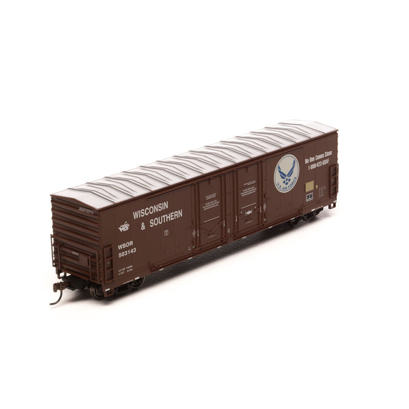 Athearn HO RTR 50' DD Plug Box, WSOR/USAF - ATH96924