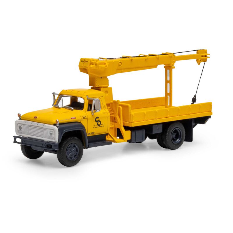 HO Ford F-850 Boom Truck, C&O #553