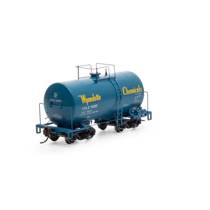 Athearn HO 30' NACC 8K-Gal Tank, Wyandotte Chem/UTLX#78557 - ATH97178