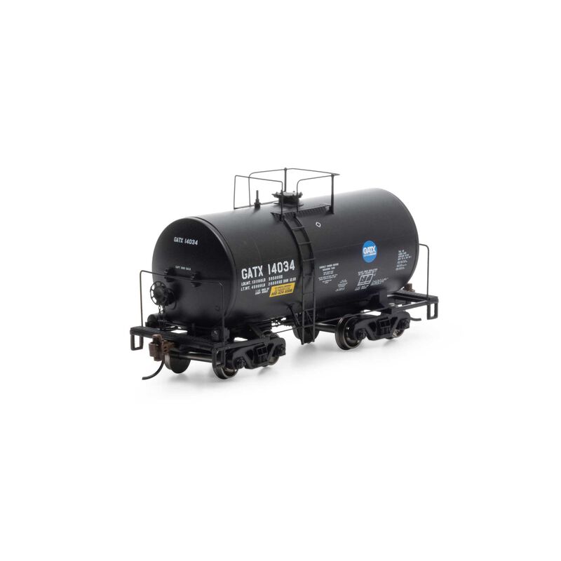 Athearn HO 30' NACC 8,000-Gallon Tank, GATX #14034 - ATH97184