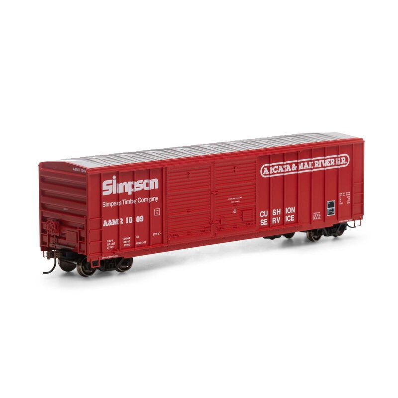 Athearn HO RTR 50' FMC Offset DD Box, A&MR #1009 - ATH98510