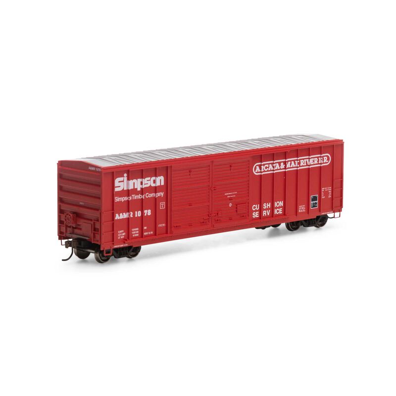 Athearn HO RTR 50' FMC Offset DD Box, A&MR #1078 - ATH98512