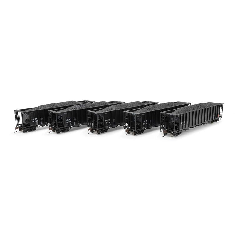 Athearn HO RTR 5-Bay Rapid Discharge Hopper , GGPX #1 (5)