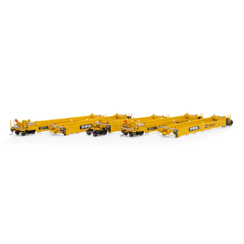 Athearn HO RTR Maxi I Well Cars, DTTX #73017 (5) - ATH98918