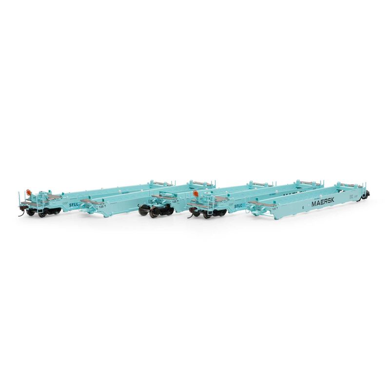 Athearn HO RTR Maxi I Well Cars, SFLC #254354 (5) - ATH98923