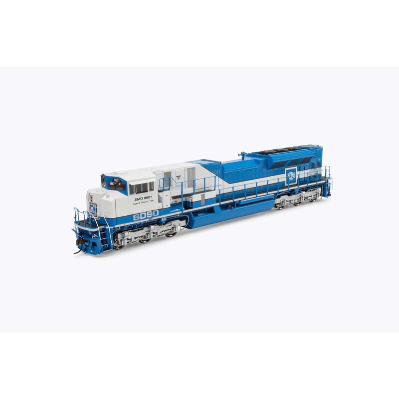 Athearn Genesis HO GEN SD90MAC-H Ph2 w/Tsunami2 DCC & Sound, EMDX Legendary Liveries #9601