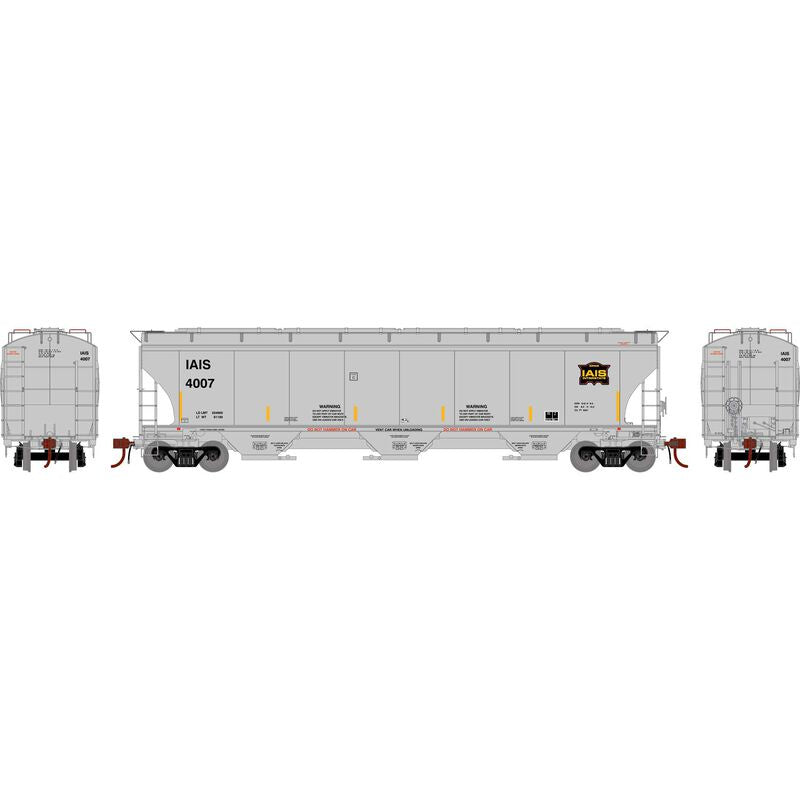 Athean Genesis HO Trinity 5161 Covered Hopper, IAIS #4007