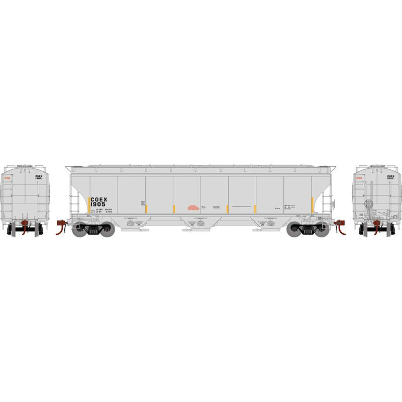 Athean Genesis HO Trinity 5161 Covered Hopper, CGEX #1905