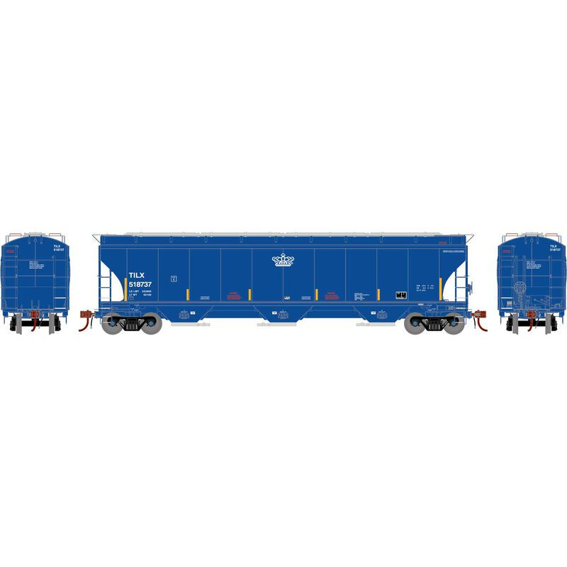 Athean Genesis HO Trinity 5161 Covered Hopper, TILX #518737