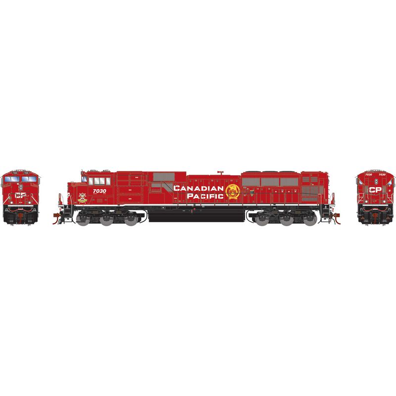 Athearn Genesis HO EMD SD70ACU Locomotive, Canadian Pacific (CP) Strathcona's Horse #7030