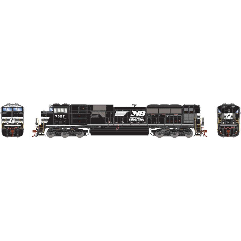 Athearn Genesis HO EMD SD70ACU Locomotive, Norfolk Southern (NS) #7327