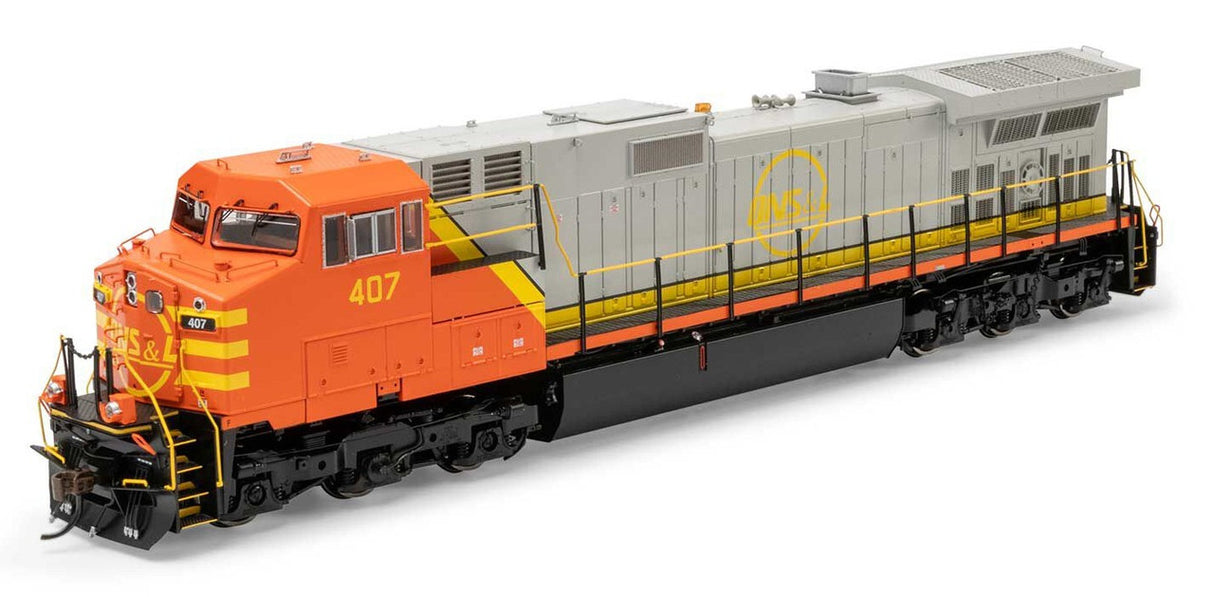 Athearn Genesis HO GE Dash 9-44CW Locomotive, QNSL #407