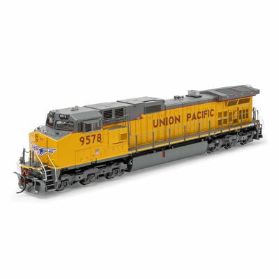 Athearn Genesis HO GE Dash 9-44CW Locomotive w/DCC & Sound, Union Pacific (UP) #9578
