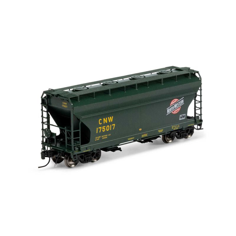 Athearn Genesis N ACF 2970 Covered Hopper, CNW #175017